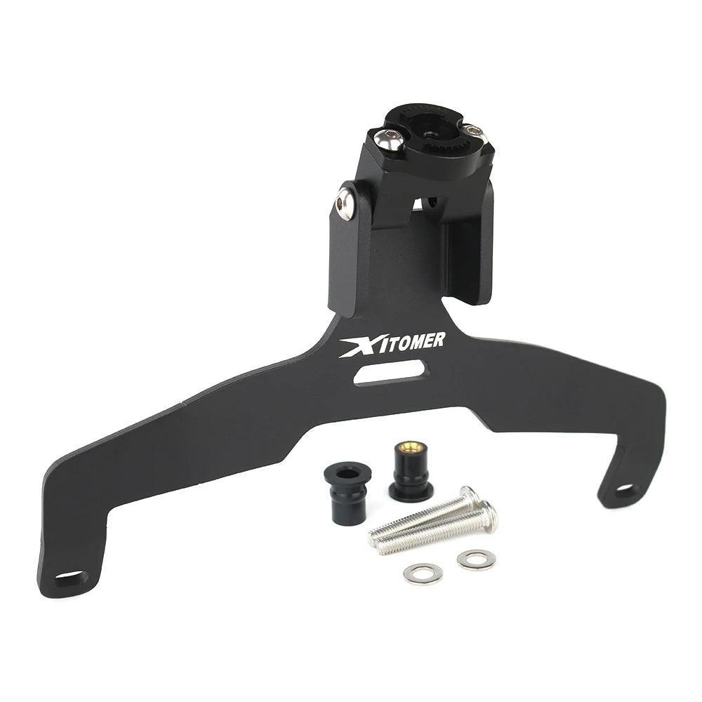 For Suzuki GSX-S1000GX GSX-S 1000 GX 2024- Motorcycle Windshield GPS Navigation Mount Bracket Navigation Windscreen GPS Holder