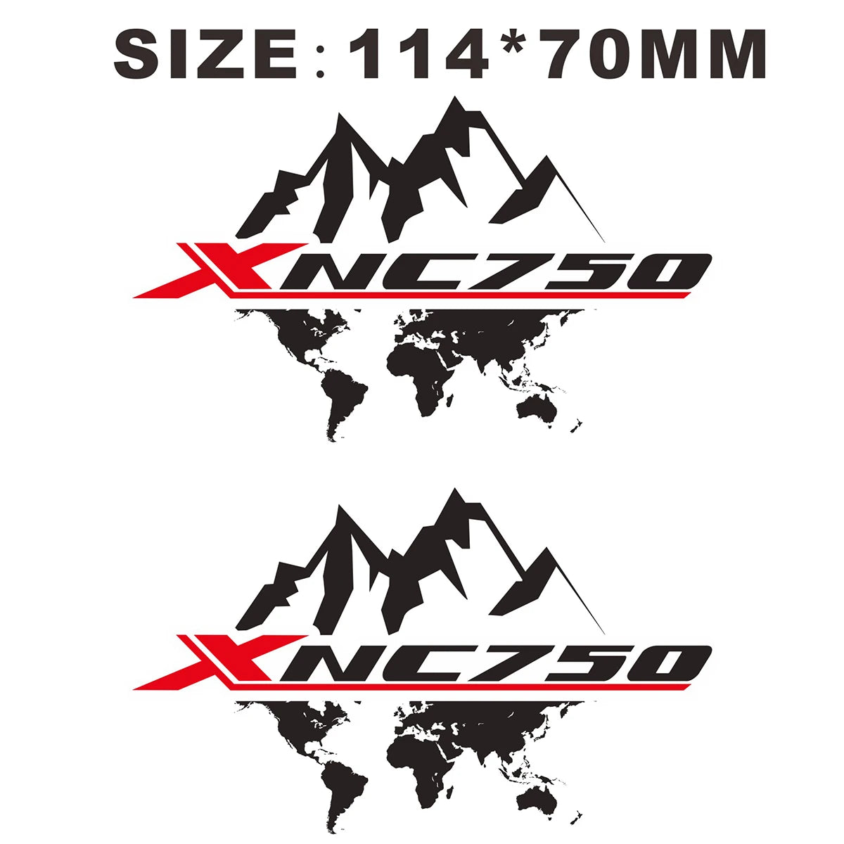 Reflective Motorcycle Sticker Decal For Honda Nc750x Nc750 x Nc 750 2014-2022