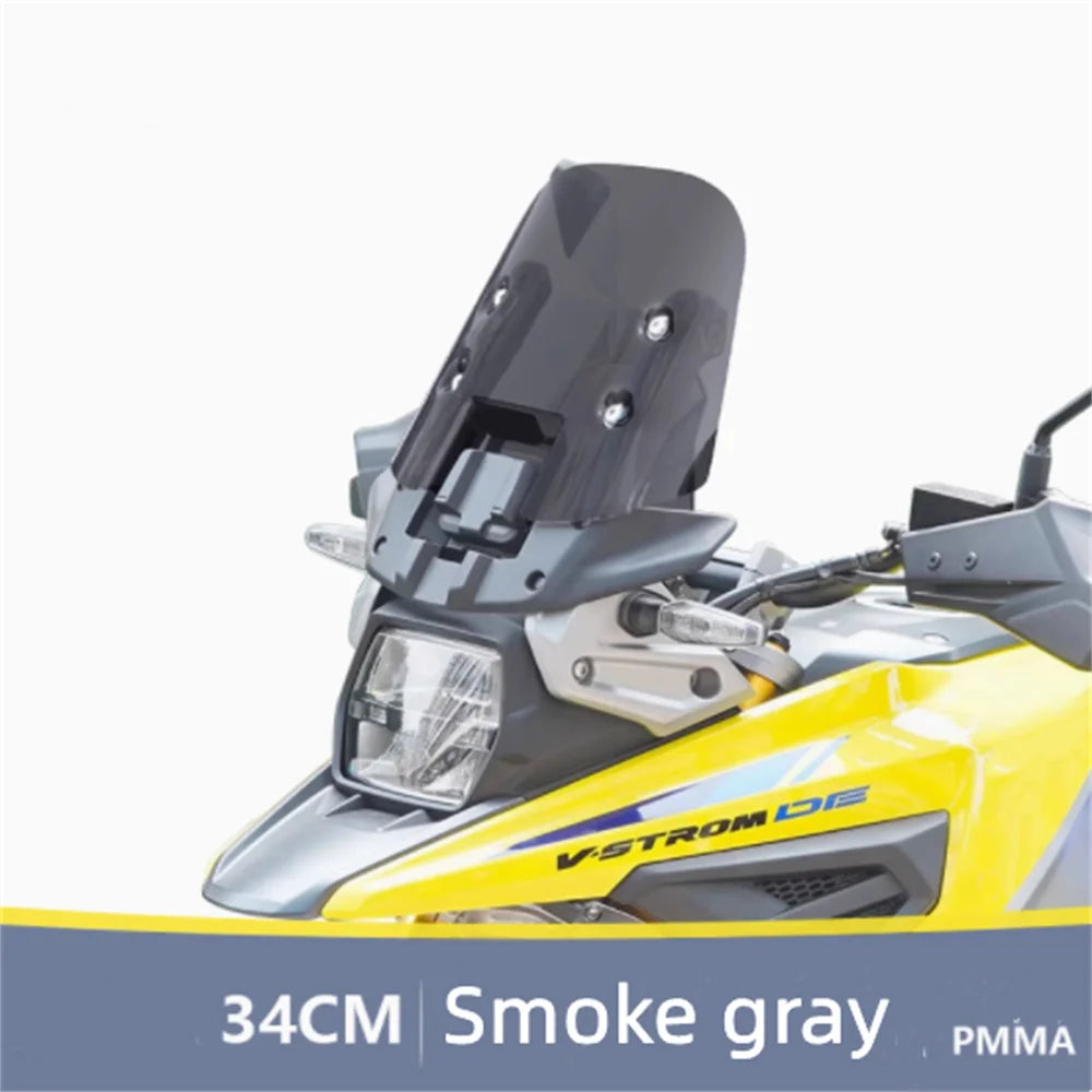 For SUZUKI V-Strom 1050 DE Front Windshield DL1050DE Windshield Enhancement Rain Shield Modification Accessories suzuki