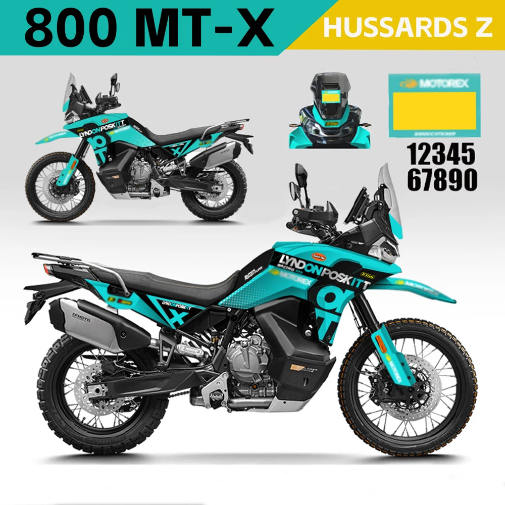 For NEW CFMOTO 800MTX 800 MTX 800 MT-X Motorcycle Sticker Graphics kit Sticker Decals 800MT-X CF Moto Body Paint Pattern Sticker