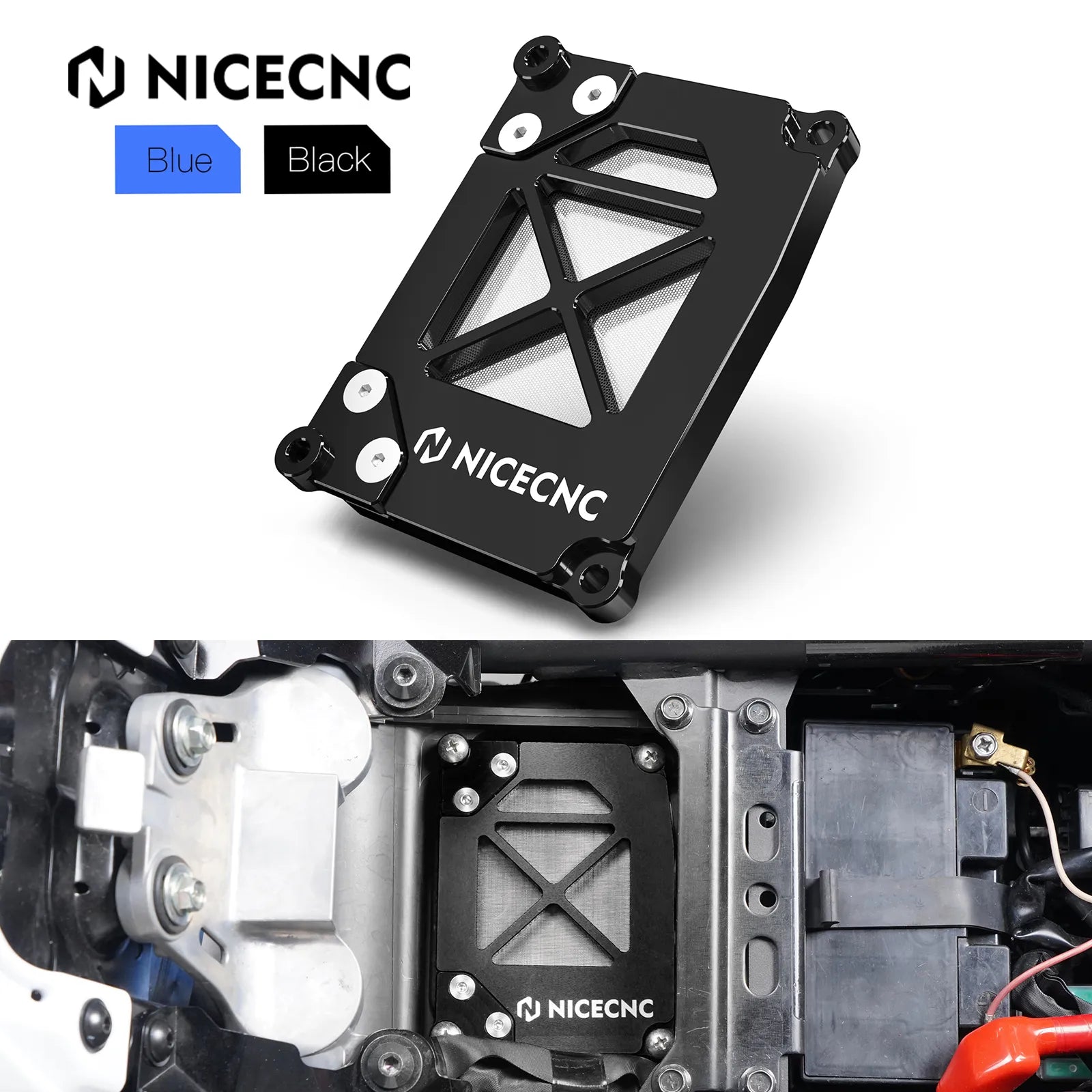 Air Box Intake System Filter Kit For Yamaha Tenere 700 XTZ700 2022-2024 – CNC-Machined Aluminum Assembly