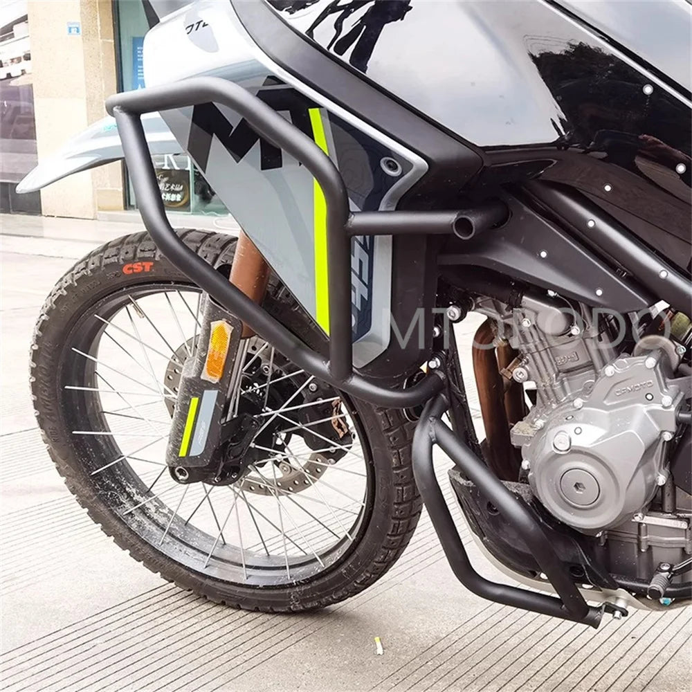 for CFMOTO 450MT motorcycle accessories engine hood bumper collision bar modification upper and lower full bumper 450 MT MT450