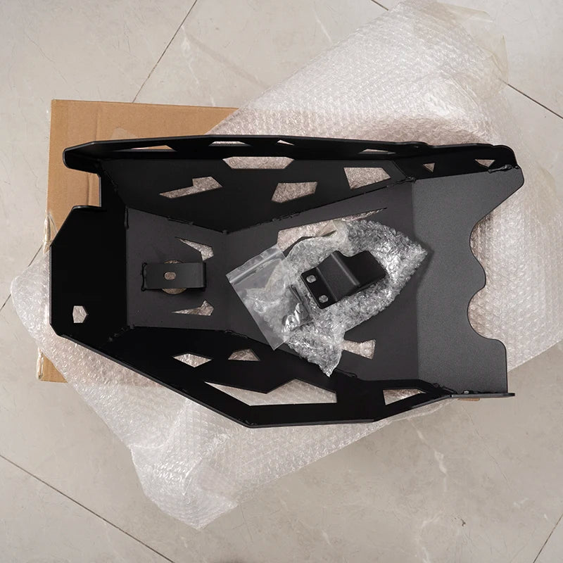 Motorcycle Under Engine Protection Guard Cover Bash Guards Sump Plate Skid Plate Fit For Ducati DesertX 2022 2023 Aluminum