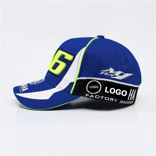 Outdoor Cross-country Rally Motorcycle Racing car Team moto Hat baseball cap snapback for yamaha badge unisex Business gift