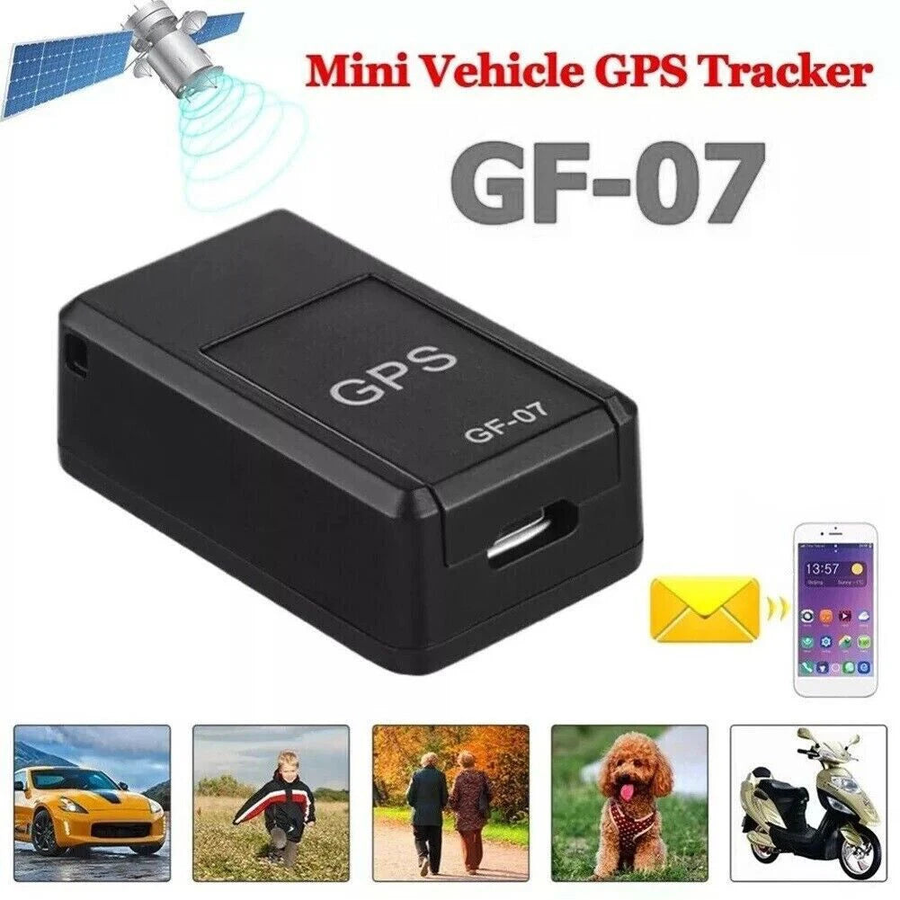 1-4 PCS GF-07 Mini GPS Tracker Magnetic Car Real Time Tracking Anti-Theft Anti-lost Locator SIM Message Positioner For Car Kids
