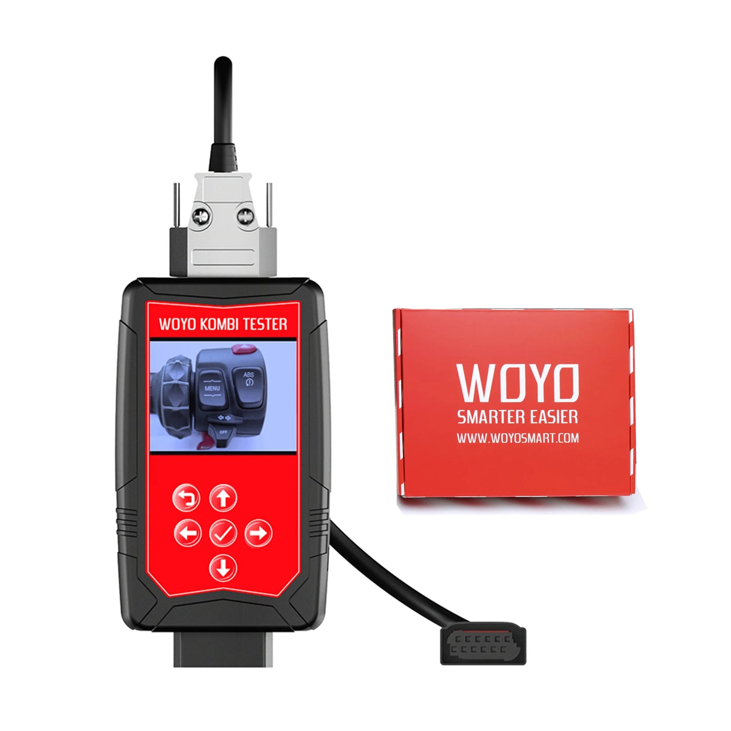 WOYO For BMW KOMBI Tester R1200 R1250 F750 F900 F850 Motorcycle ECU Module Emulator, Off-line Tester for BMW TFT Display Screen