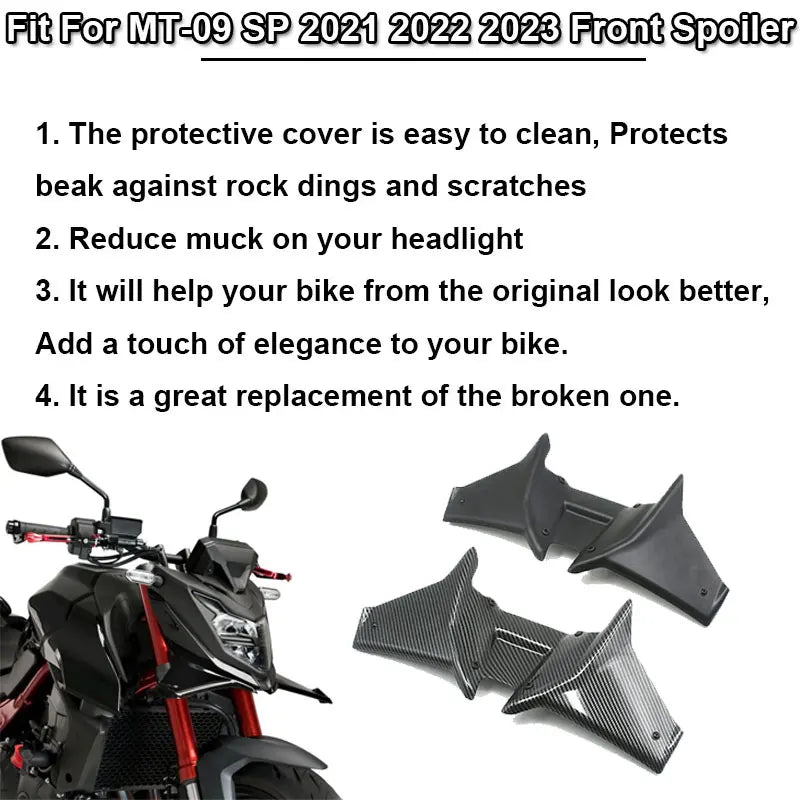 Fit For HONDA CB750 HORNET CB 750 Hornet 2023 2024 Motorcycle Sport Downforce Naked Forntal Spoiler Aerodynamic Wing Deflectors