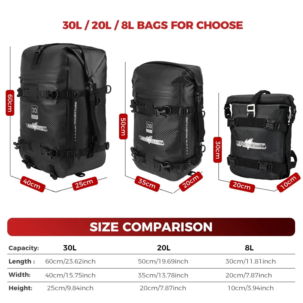 F750GS F850GS Tool Placement Travel Bag for BMW R1250GS R1200GS ADV Adventure Frame Crash Bar Waterproof Bags Bumper Accessories