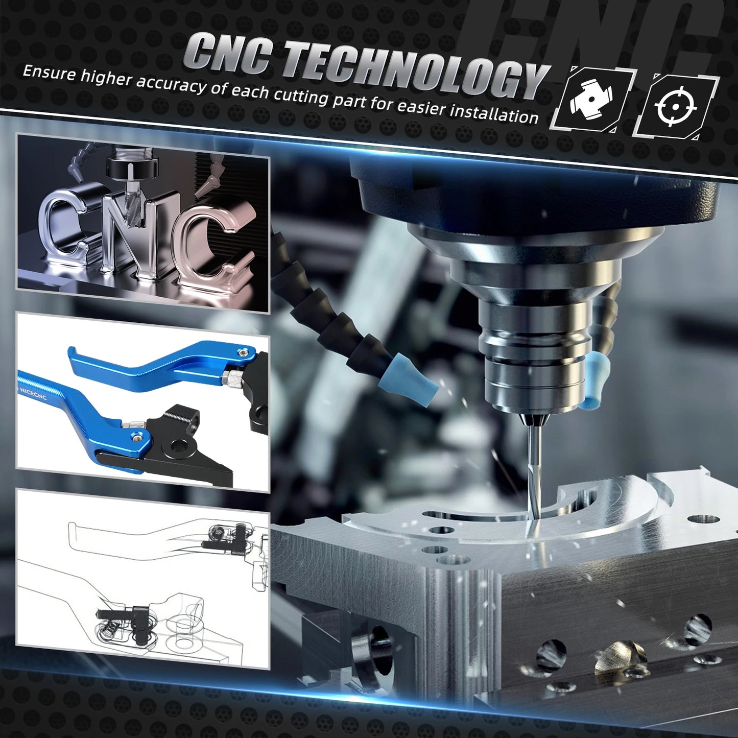 NICECNC Short Brake Clutch Lever For YAMAHA Tenere 700 XTZ 700 2019-2023 XSR700 2018-2023  Tenere700 Rally Edition 2020-2023