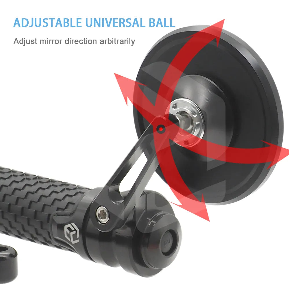 For CB650R Motorcycle Accessories Rearview Bar End Mirror For Honda CB400 CB650F CB1000R CBR1000RR CB1100 CB1300 CB400F