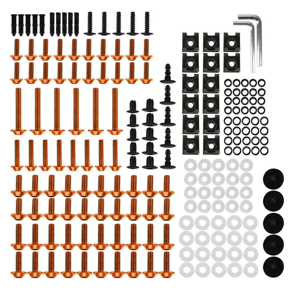 For CFMOTO CF MOTO 800MT 800 MT 450MT 450 MT 2021 2022 2023 2024 2025 M5 M6 Motorcycle Modified Fastener Screws Fairing Bolt Kit