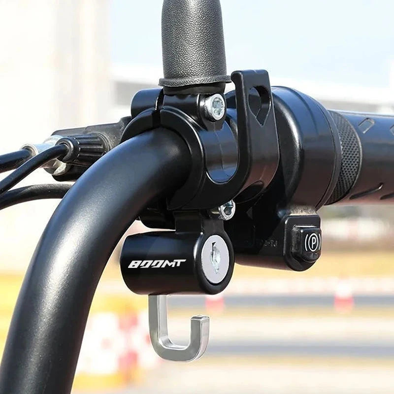 For CFMOTO 800MT 800 MT MT800 2021-2022 22-28mm Universal Motorcycle Helmet Pipe Clamp Hook Lock for Moto Anti Theft Fixin