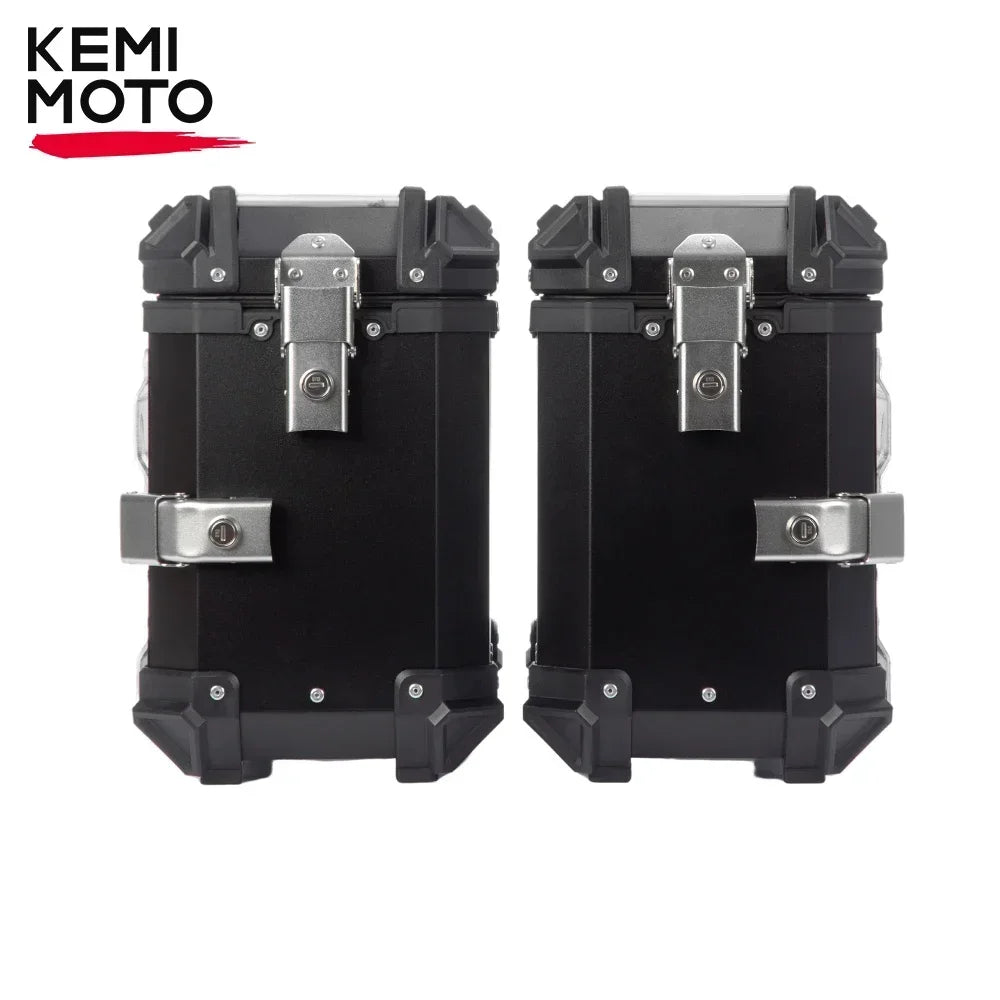 38L CRF1000L Universal Side Case Luggage Box For Honda Africa Twin CRF1100L ADV Motorcycle Right Side of Exhaust Aluminum Boxs