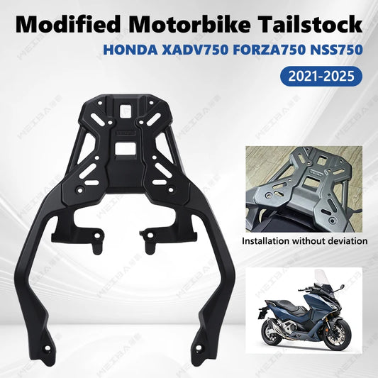 Rear Luggage Carrier Rack for HONDA XADV750 FORZA750,Motorcycle Cargo Rack Storage Box Support Special for NSS750 2021-2024 2025