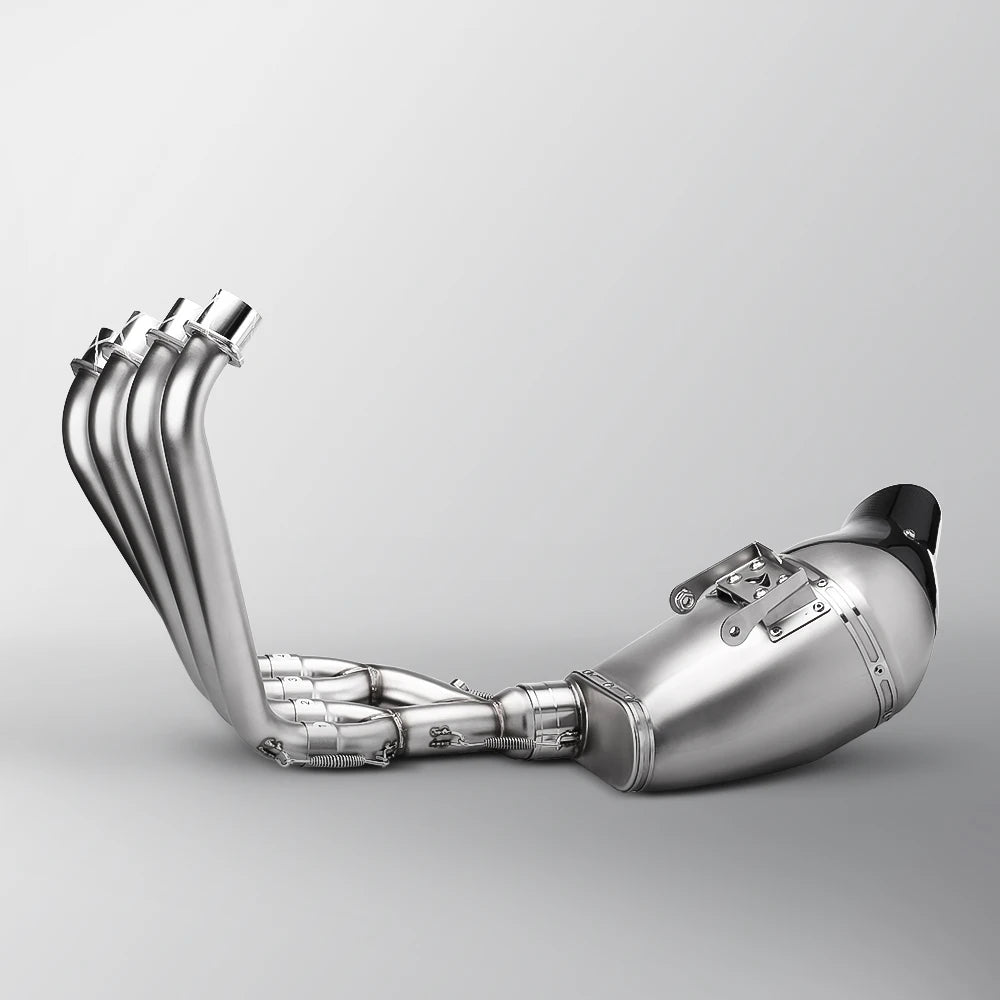 For CB650R Motorcycle Full System Exhaust Modified Front Middle Link Pipe Muffler For Honda CBR650R CBR650F CB650R CB650F