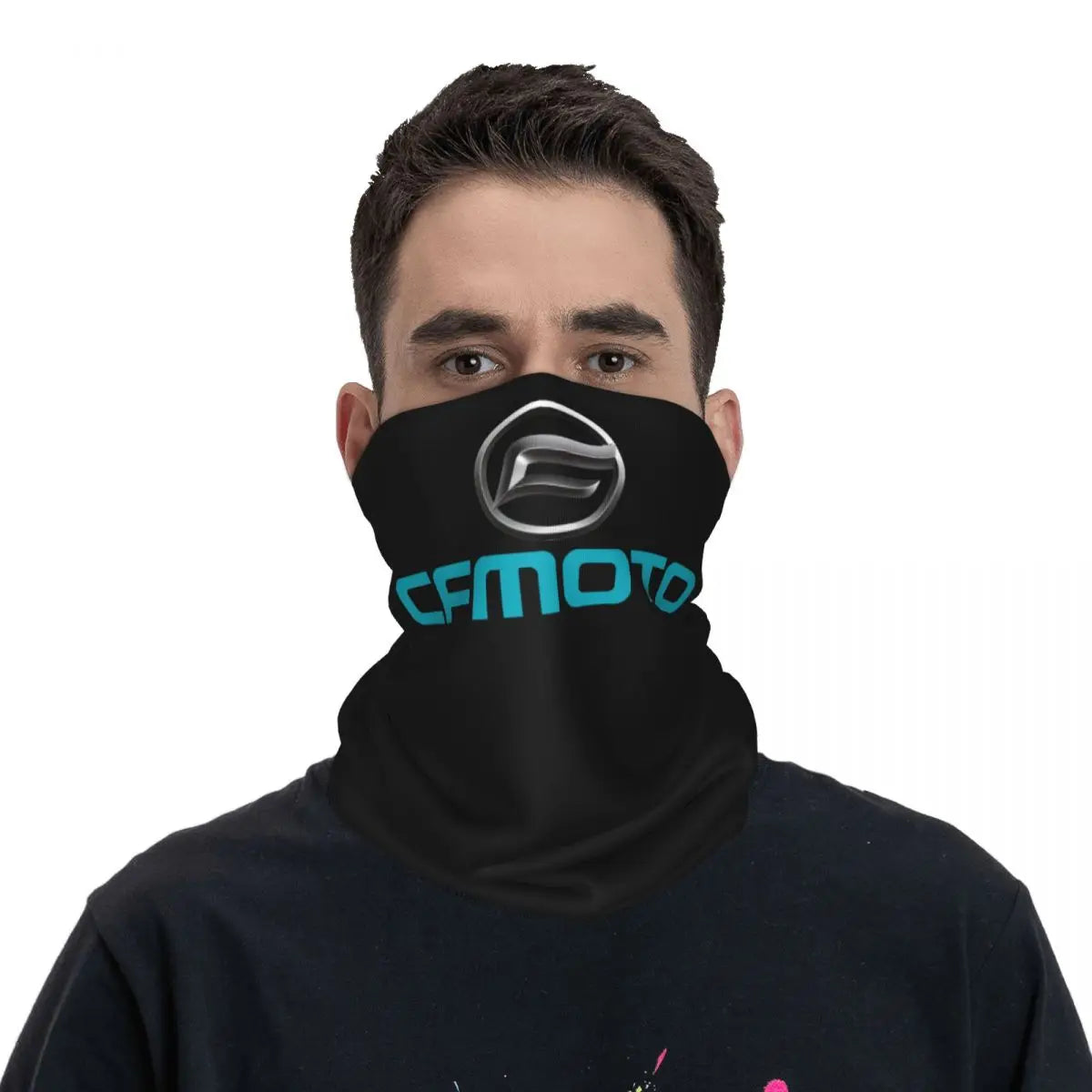 CFMoto Motorcycle Merchandise Bandana Neck Cover Wrap Scarf Multi-use Fishing Headwear for Men Women Windproof