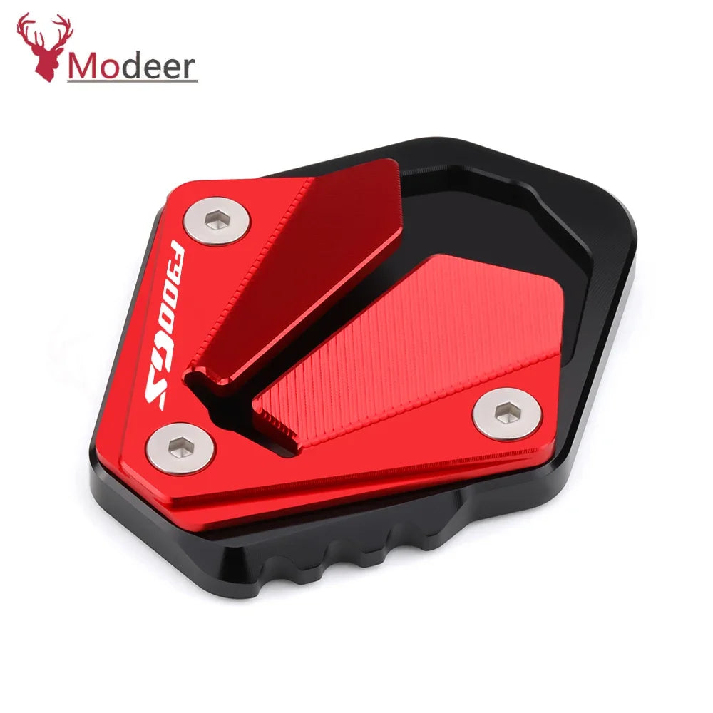 For BMW F 900 GS F900GS F900 GS 2023- Motorcycle Accessories Aluminum Kickstand Pad Enlarger Extension Side Stand Plate