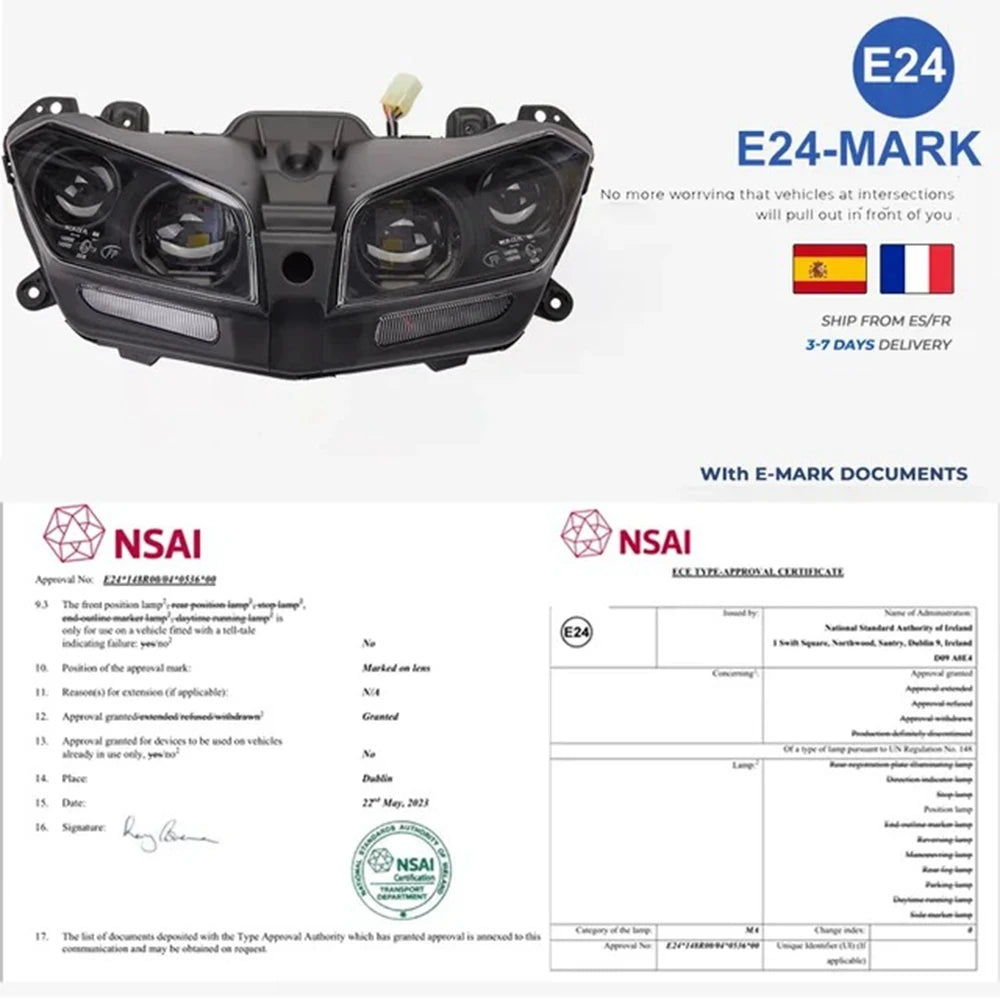 Motorcycle LED Headlight MT09 MT-09 MT 09 FZ09 FZ-09 LED Lamp DRL Plug And Play For YAMAHA MT09 FZ09 2017 2018 2019 2020 2021