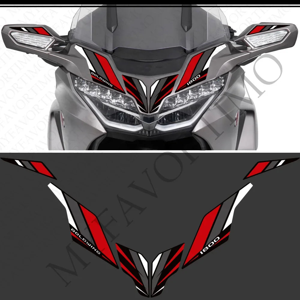 Gold Wing 1800 Accessories Motorcycle Pedal Fuel Tank Bottom Cover Protection For GoldWing 1800 GL1800 F6B Accessories 2023