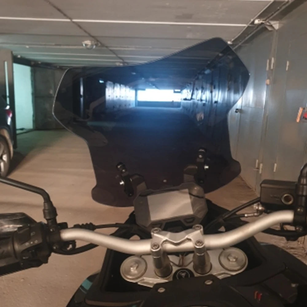 For Loncin VOGE 500DS 500 DS 650 650DS Motorcycle Heightening Widening Windshield Front Wind Shield Deflector Windscreen Guard