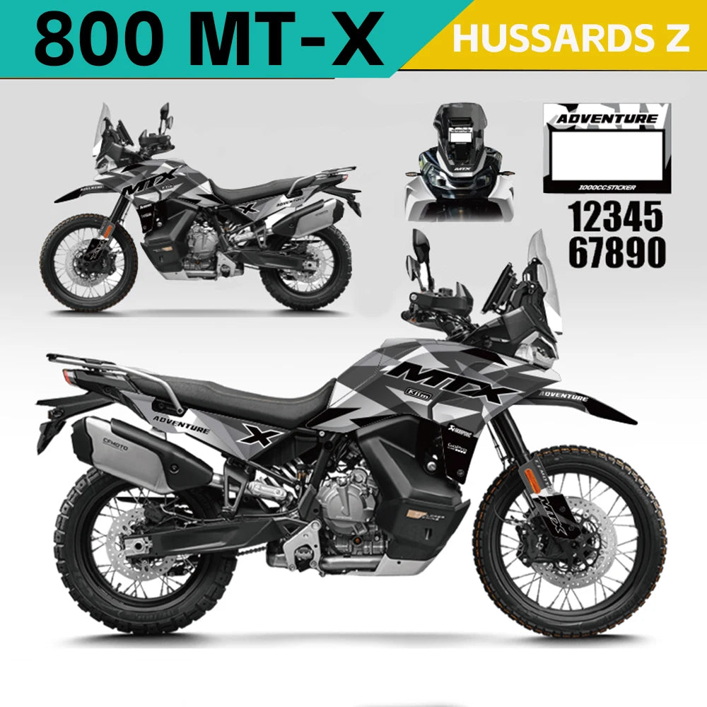 For NEW CFMOTO 800MTX 800 MTX 800 MT-X Motorcycle Sticker Graphics kit Sticker Decals 800MT-X CF Moto Body Paint Pattern Sticker