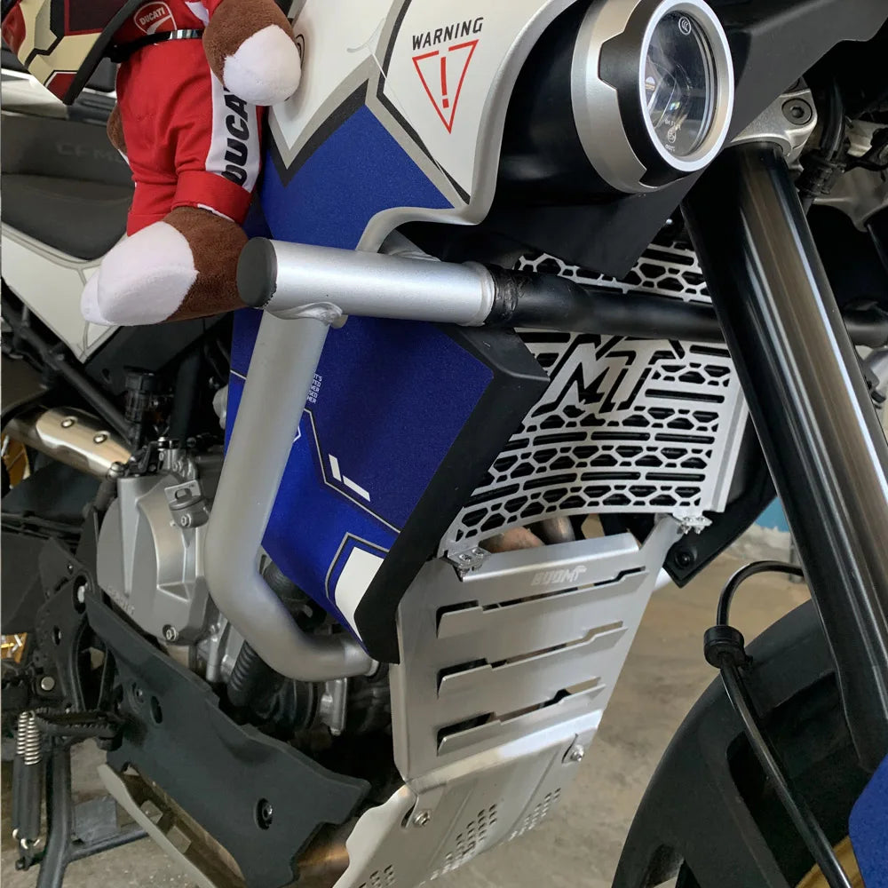 For CFMOTO 800MT MT800 MT 800 MT Motorcycle Accessories Front Shield Water Tank Protection Net Engine Cover Fan Protector Grille