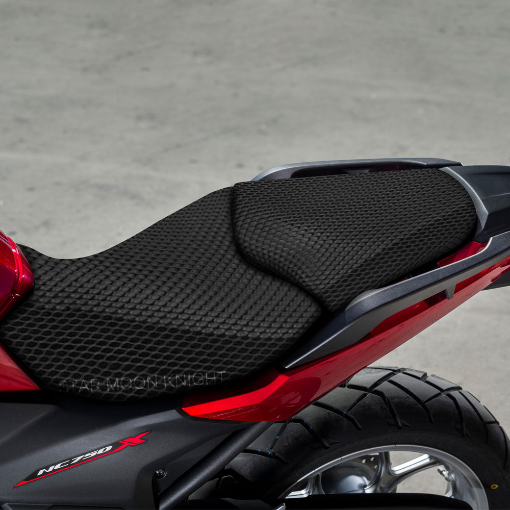 3D Mesh Seat Cover For Honda NC 750 NC750 X NC750X NC700X NC700XD NC700S NC 750X 700X Anti-Slip Nylon Fabric Cushion Seat Cover