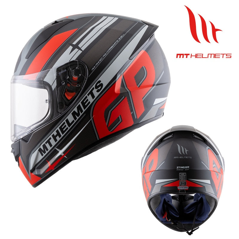 Unisex Retro Helmet MT Stinger Off-road Motorcycle Helmet Riding Full Face Helmet Motocross Helmet Capacete De Moto
