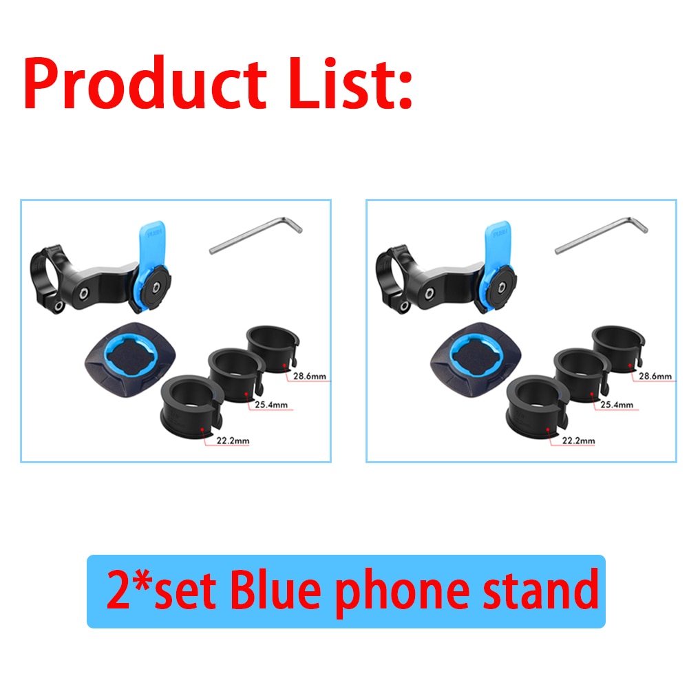 Bike Phone Holder Motorcycle Bicycle Cellphone Stand MTB Bike Handlebar Smartphone Holder Adjustable Support Bicycle Accessies