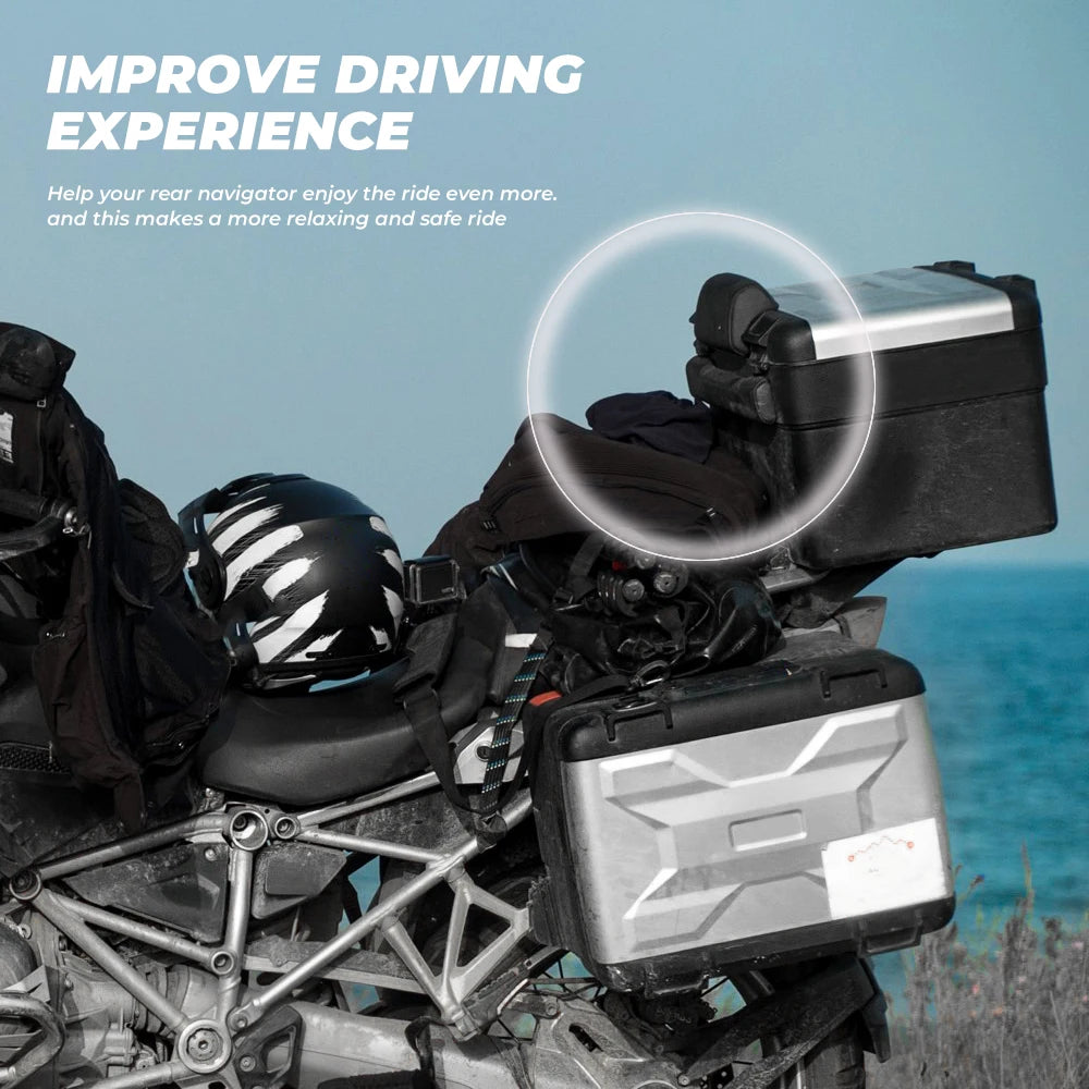 Kemimoto for BMW Top Vario Case Backrest Pad For R1200GS R1250GS R 1200GS GS 1250GS LC ADV F700GS F750GS Adventure Vario Cases