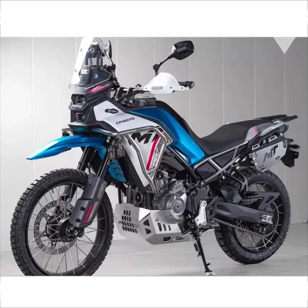 NEW For CFMOTO 450MT 450 MT Motorcycle Saddlebag Support Bar Mount Bracket Original Aluminium Alloy Hanging Bag Holder MT-450