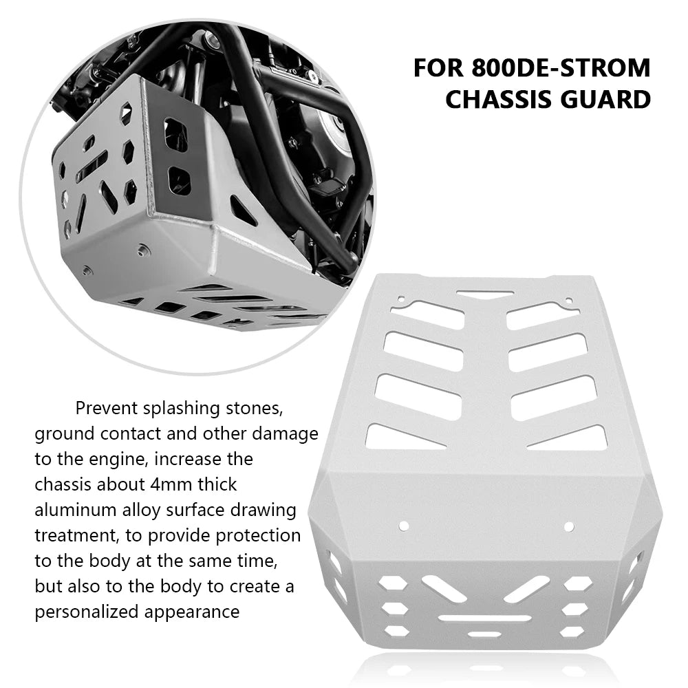 MOTORCYCLE Accessories Engine Chassis Protection cover Guard Bottom Skid Plate For V-STORM 800DE vstrom 800de 2023 2024 800DE-St
