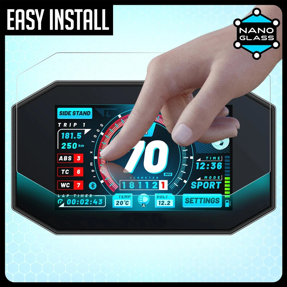 2023 2024 R1300GS Motorcycle Dashboard HD Cluster Screen Scratch Protection Nano Glass Film For BMW R 1300 GS