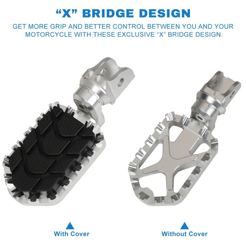 R1200GS R1250GS Footrest Footpeg For BMW R1200 R1250 GS LC ADV 2013 - 2023 Foot Rests Foot Pegs F750GS F850GS Adventure S1000XR