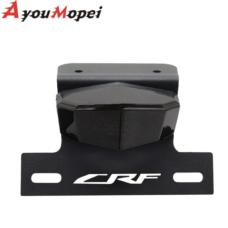 LED Tail Light Turn Signal Fender Eliminator License Plate Frame Holder Kit For HONDA CRF300L CRF 300L 300 L RALLY 2021 +
