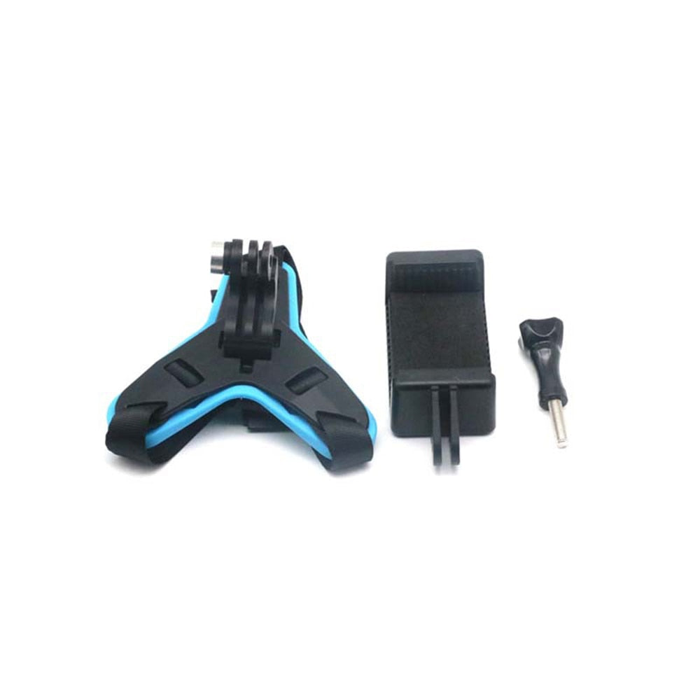 Motorcycle Helmet Mobile Phone Bracket suitable for Apple Huawei gopro Camera First Perspective Shooting Riding Accessory Stand