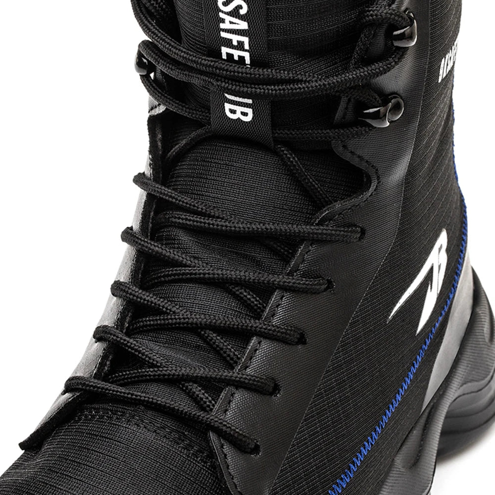 Motorcycle Boots Men Motorbike Riding Boots Four Seasons Motorcycle Shoes Men Work Safety Shoes Waterproof Botas Moto