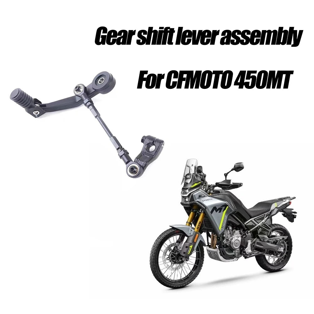 For CFMOTO 450MT 450 MT Gear shift lever assembly CFMOTO 450MT metal gear lever CF motorcycle original accessories