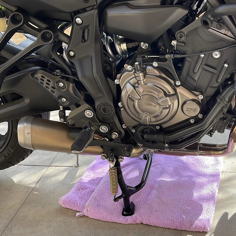 For Yamaha MT07 Moto Cage Tracer 700 Tracer700 Motorcycle Middle Kickstand Center Stand Central Parking Holder Support Bracket
