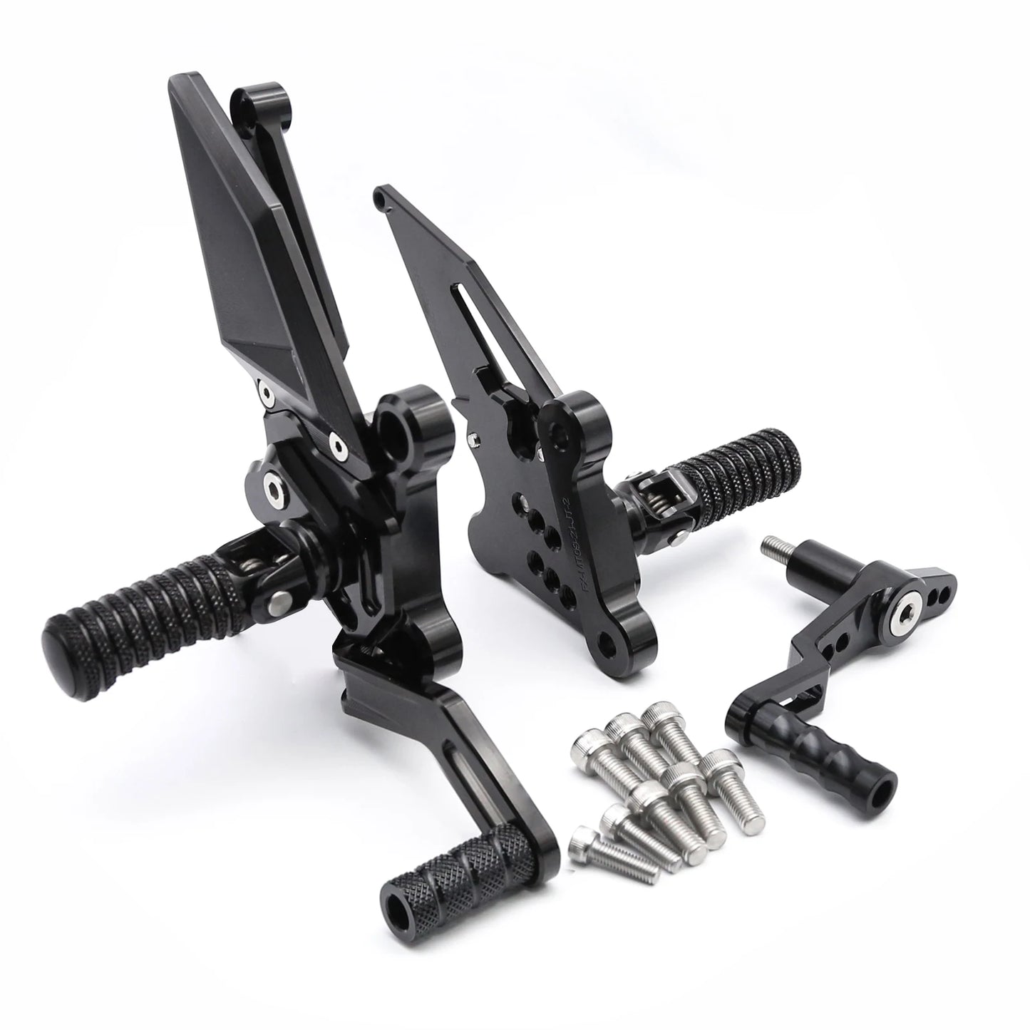 For Yamaha MT09 MT 09 V3 FZ09 2021 2022 2023 2024 Motorcycle Rearset Footrest Footpeg CNC Aluminum Alloy Pedal Foot peg Rear Set