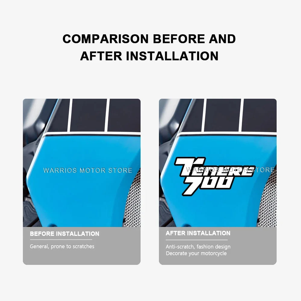 Motorcycle Stickers Waterproof Decal For YAMAHA Tenere 700 XT700Z XTZ 700 T7 T700