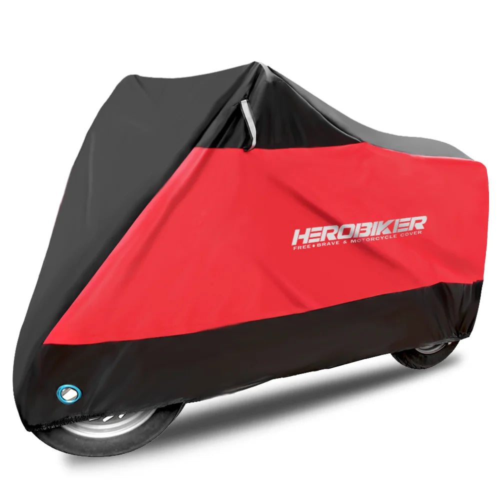 Motorcycle Cover Universal Waterproof Accessories Outdoor Sunscreen Rain For Scooter Bicycle Uv Dustproof Protective Cover M-4XL