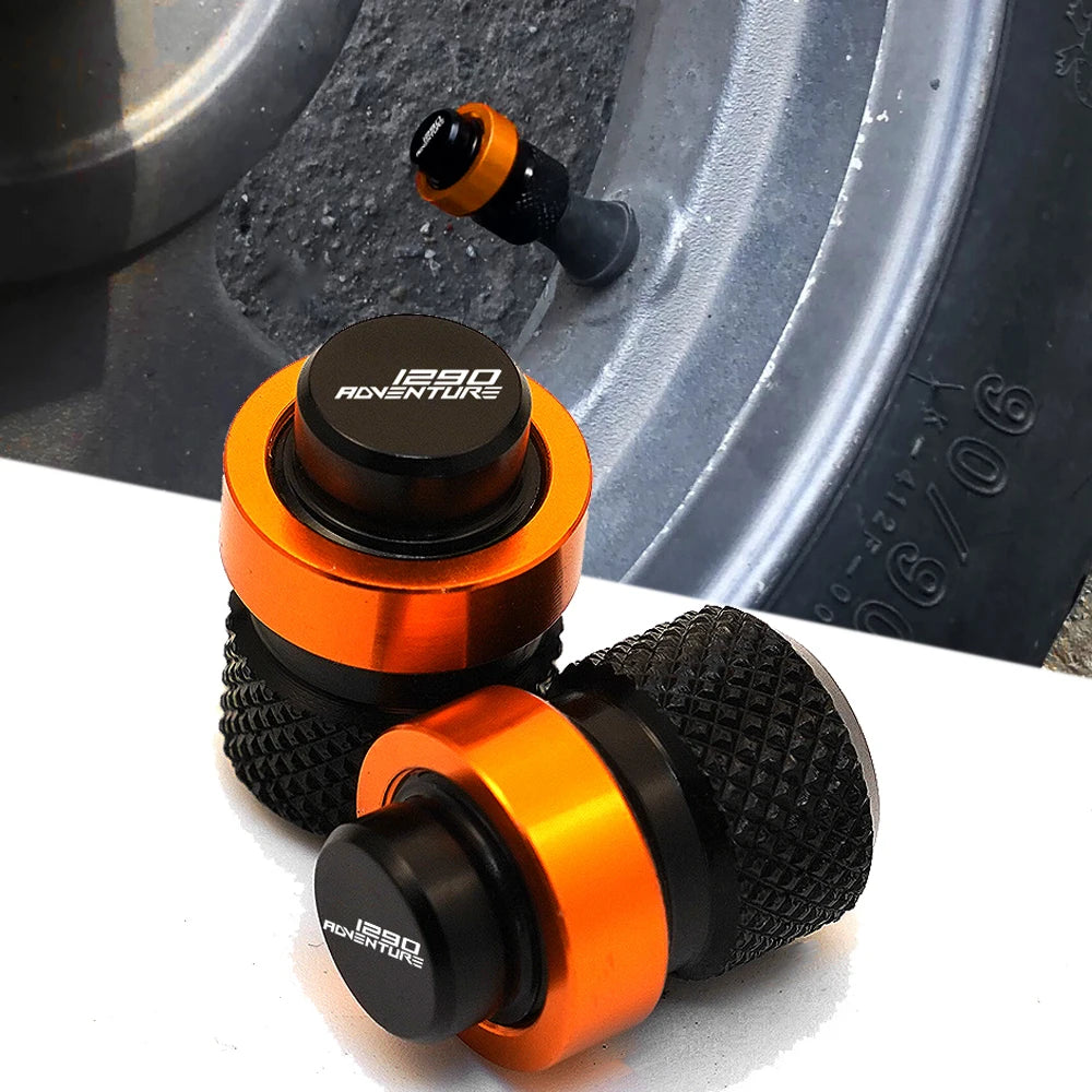For KTM 1290 SUPER ADVENTURE S 1290 SAS 2021 2022 2023 Motorcycle Accessories Valve Caps Kickstand Foot Pad Side Stand Extension
