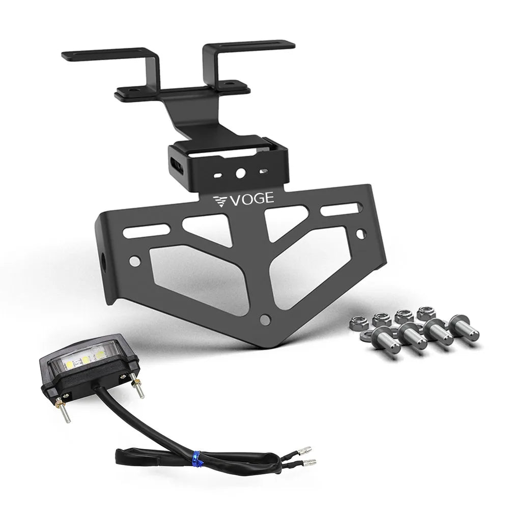 For Voge DS525X 525DSX 300DS 300 DS R RR 300AC 350AC 650DS RR525 525R Fender Eliminator Registration Kit License Plate Holder