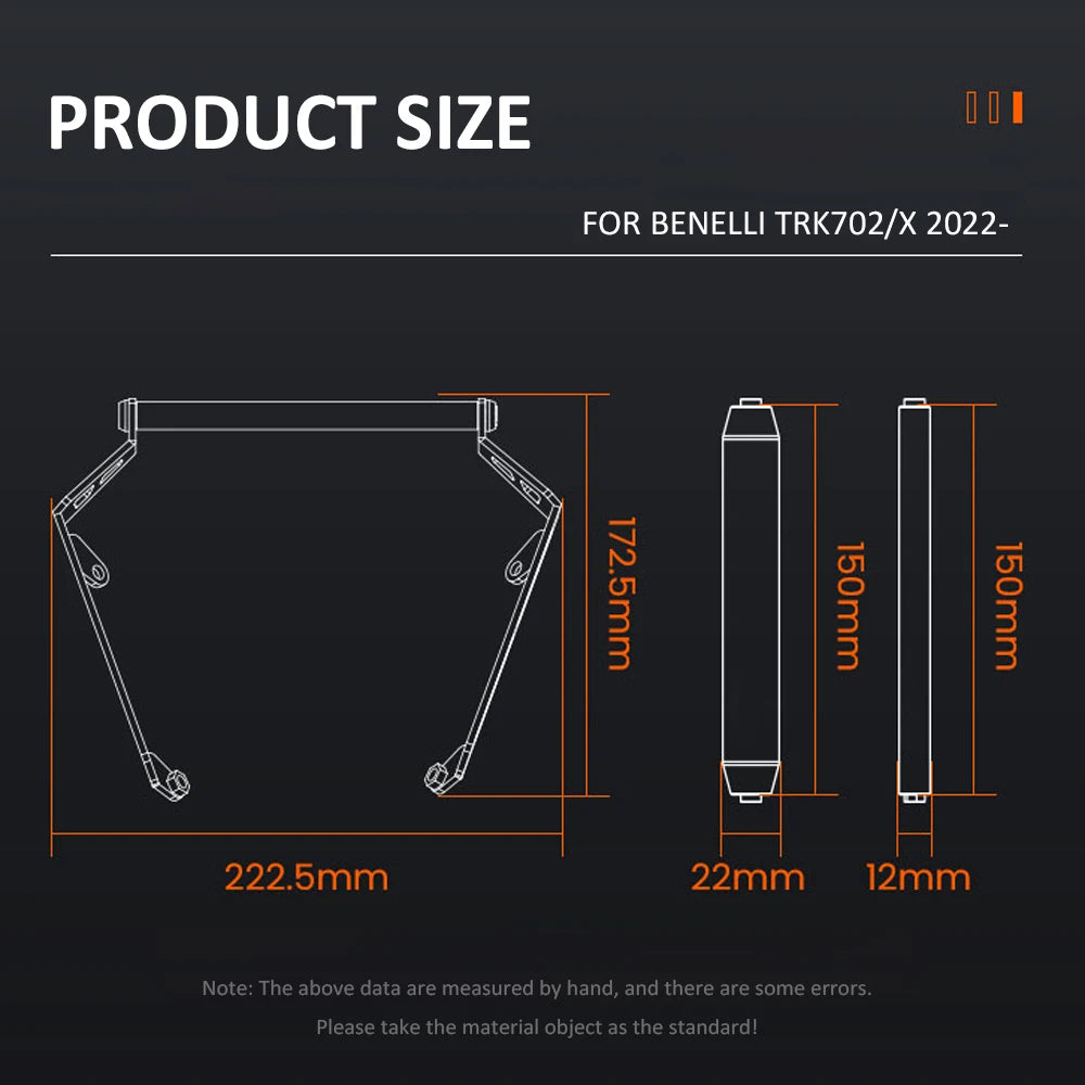 NEW FOR Benelli TRK702 TRK 702 X TRK702X 2022- Motorcycle GPS Phone Holder USB & Wireless Charger Navigation Bracket Mount Stand