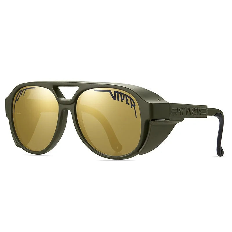 UV400 Sunglasses Men Women Pit Viper Designer Steam Punk Eyewear Vintage Sun Glasses Retro Goggles Adult Steampunk