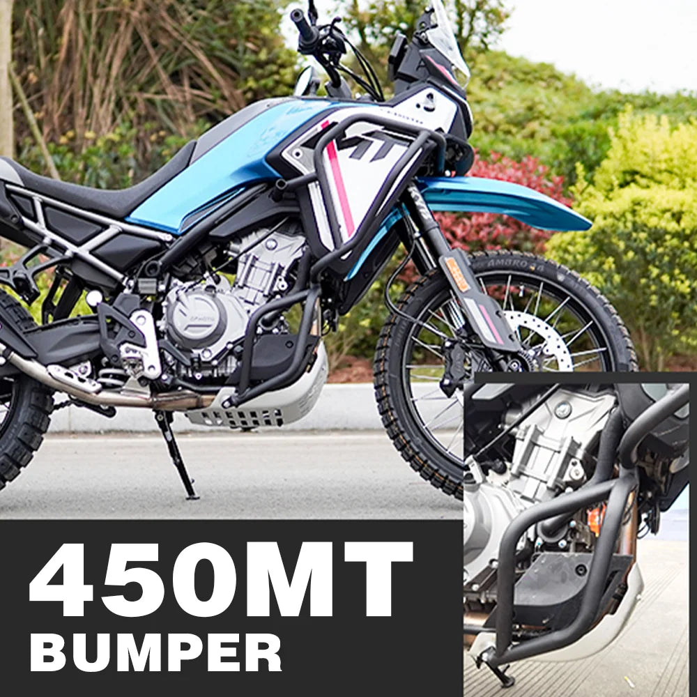 For CFMOTO 450MT 450 MT Accessories Motorcycle Bumper MT450 Frame Protection Guard MT 450 Anti Fall Protection 450MT 2024 Parts