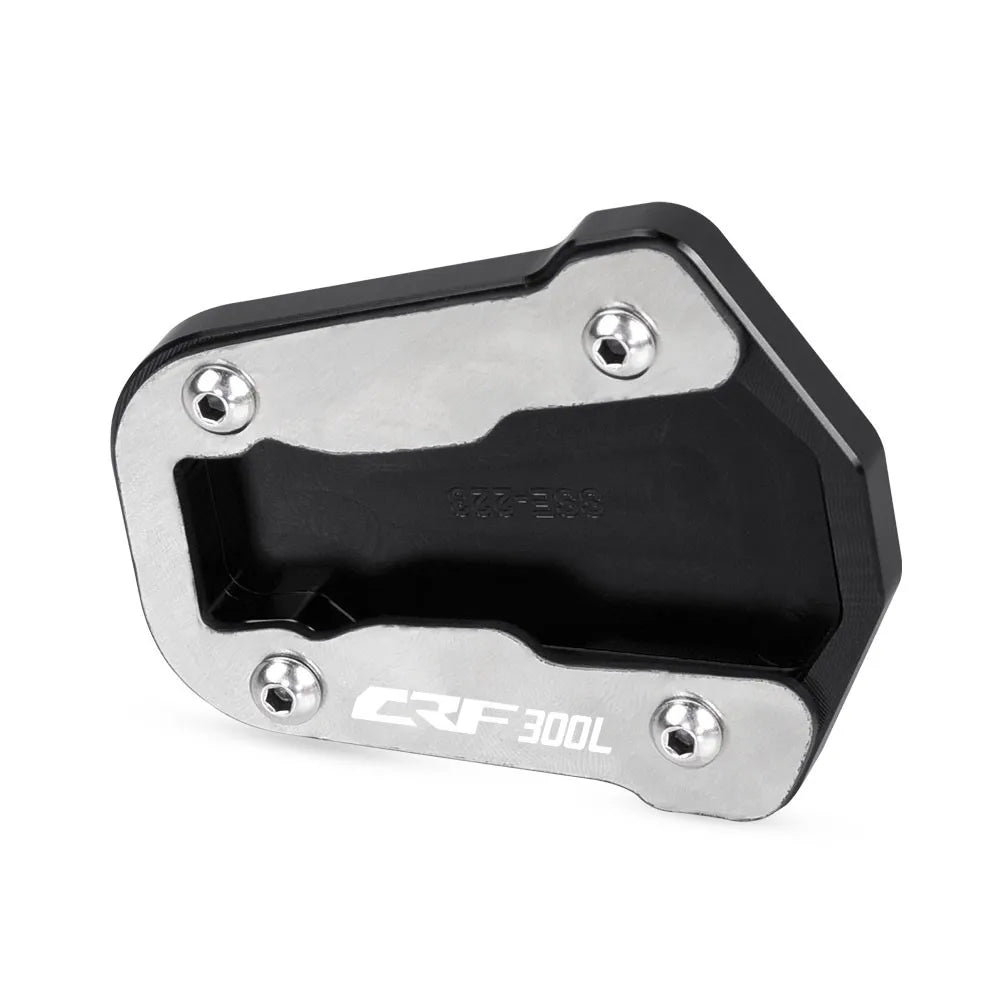 CRF300L CRF300 300L 2023 Foot Side Stand Extension Kickstand Moto Sidestand Plate Enlarge For Honda CRF 300 L Rally 2021 2022