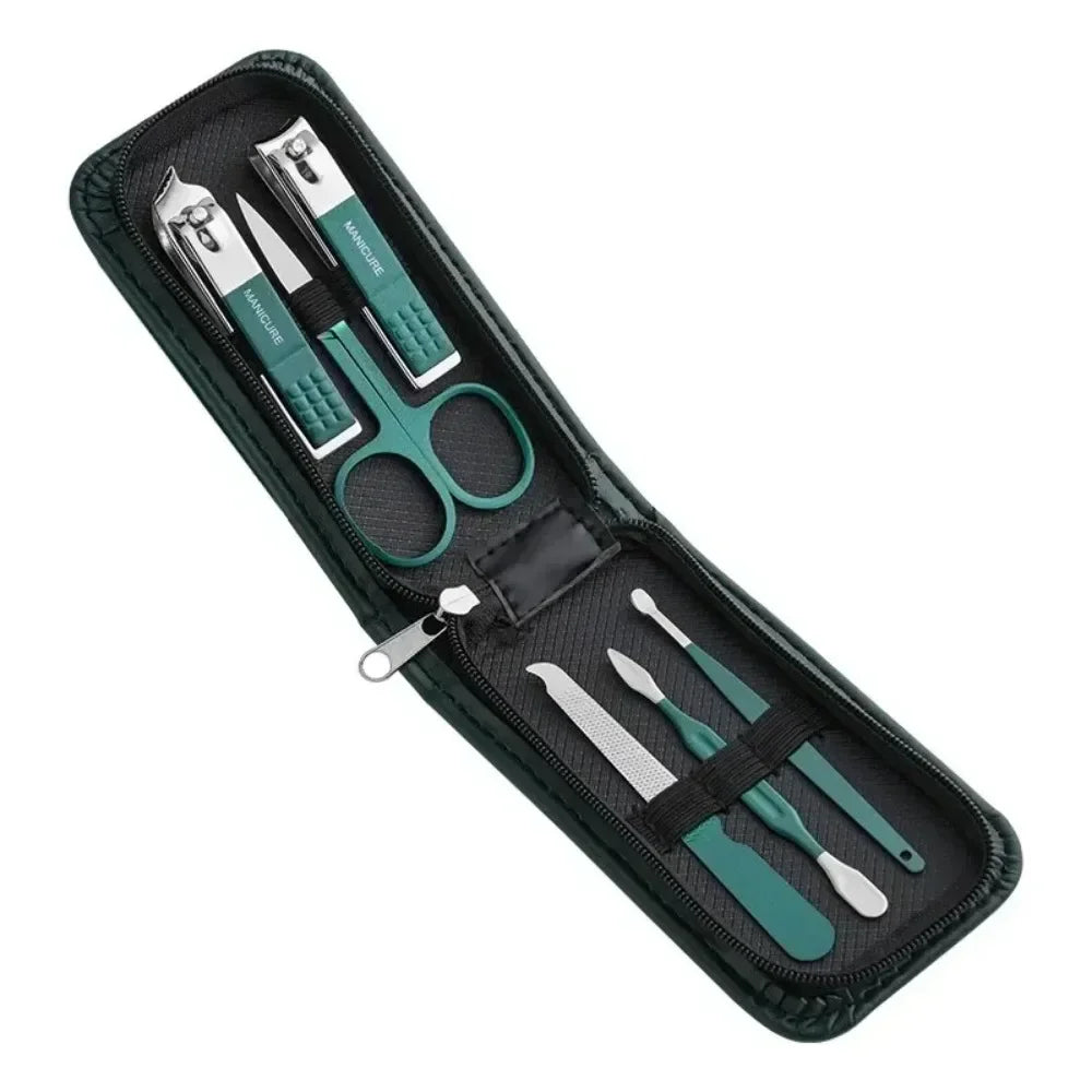 6Pc Nail Scissors Set Household High End Mens and Womens Special Nail Clippers Manicure Beauty Tools Portable Manicure Tools