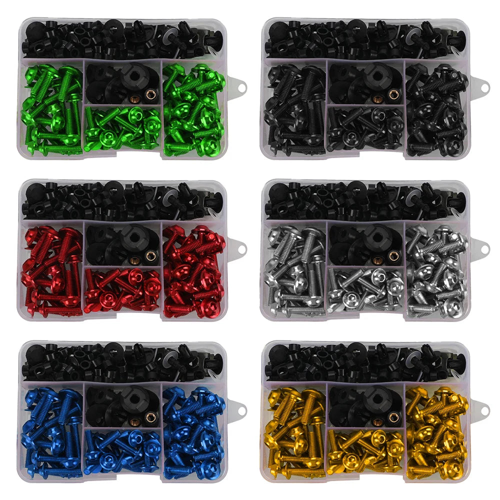 For CFMOTO CF MOTO 800MT 800 MT 450MT 450 MT 2021 2022 2023 2024 2025 M5 M6 Motorcycle Modified Fastener Screws Fairing Bolt Kit